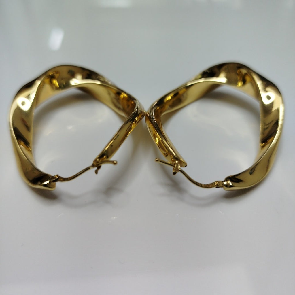 ARRACADAS PAR ORO 14 K 8.8 GRMS (SEMINUEVO)
