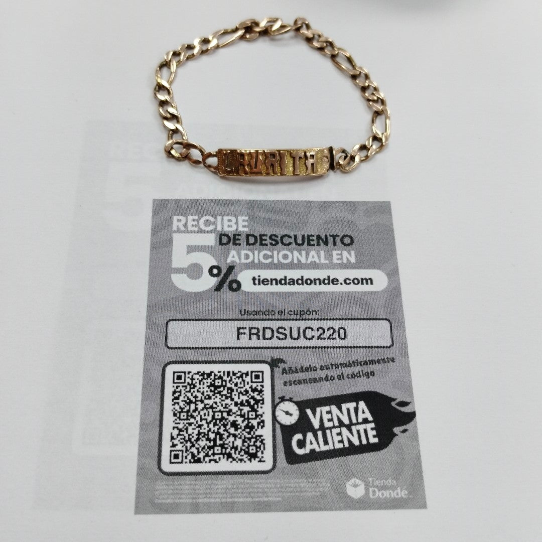 ESCLAVA ORO 8 K 8,50 GRMS (SEMINUEVO)
