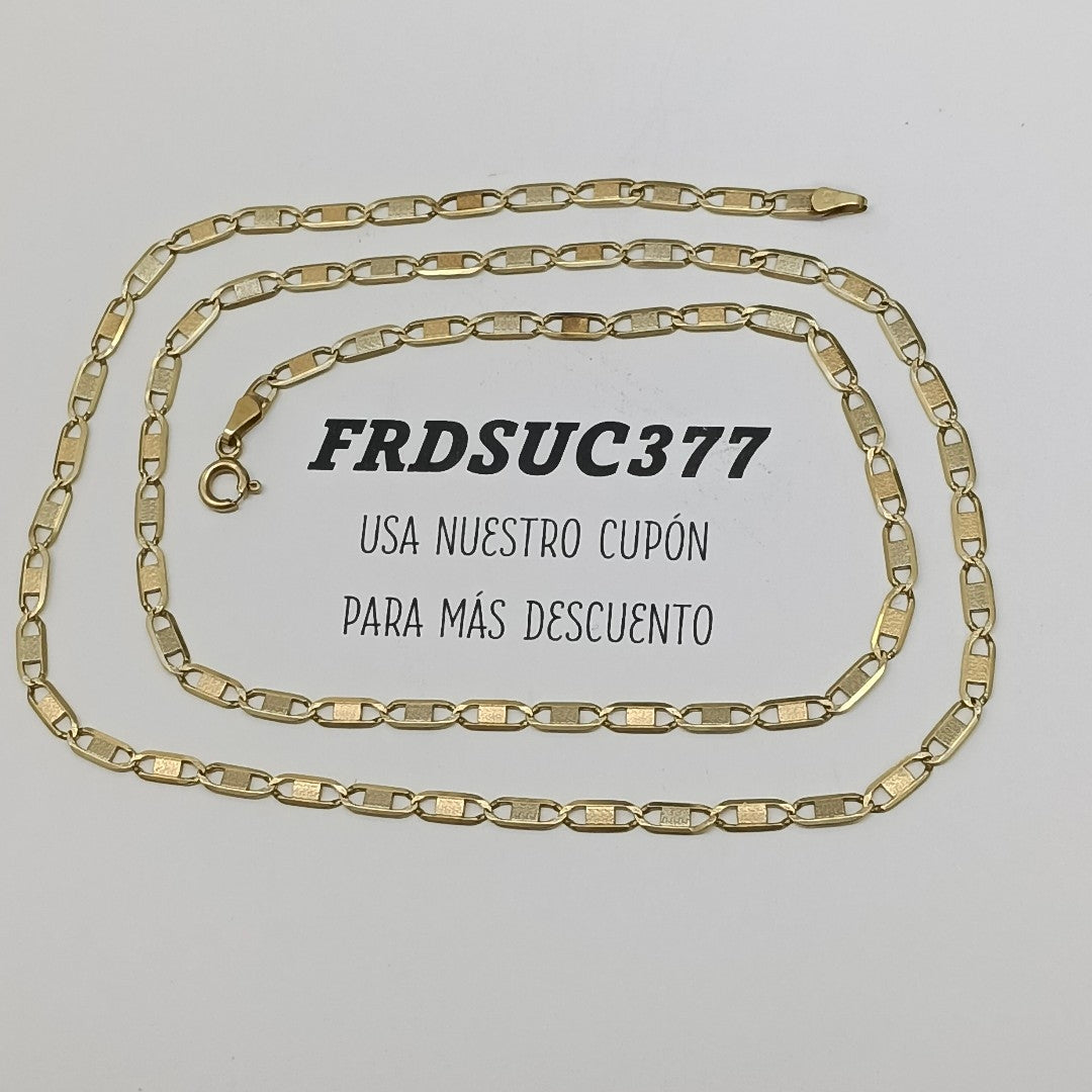 CADENA ORO 14 K 9.8 GRMS (SEMINUEVO)
