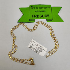 CADENA ORO 14 K 4.1 GRMS (SEMINUEVO)