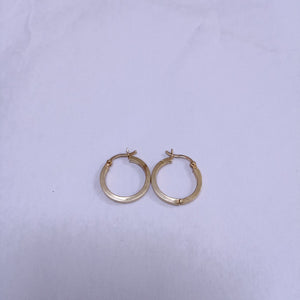 ARRACADAS PAR ORO 14 K 1,30 GRMS (SEMINUEVO)