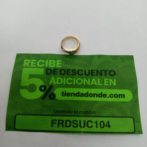 ARGOLLA ORO 14 K 5,70 GRMS (SEMINUEVO)