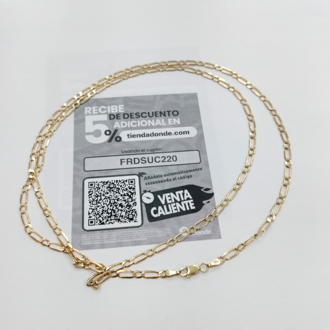 CADENA ORO 14 K 6.9 GRMS (SEMINUEVO)