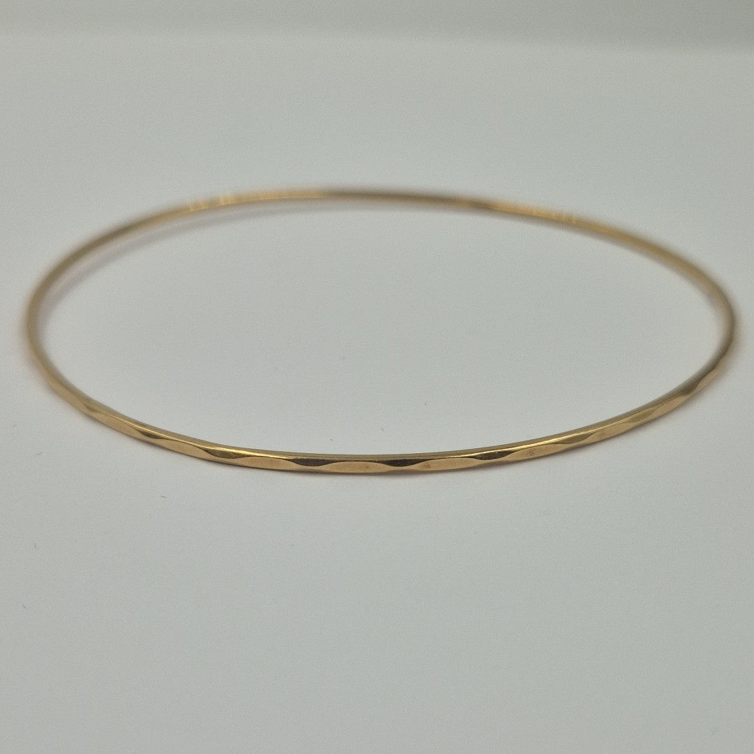 PULSERA RIGIDA ORO 14 K 4,10 GRMS (SEMINUEVO)