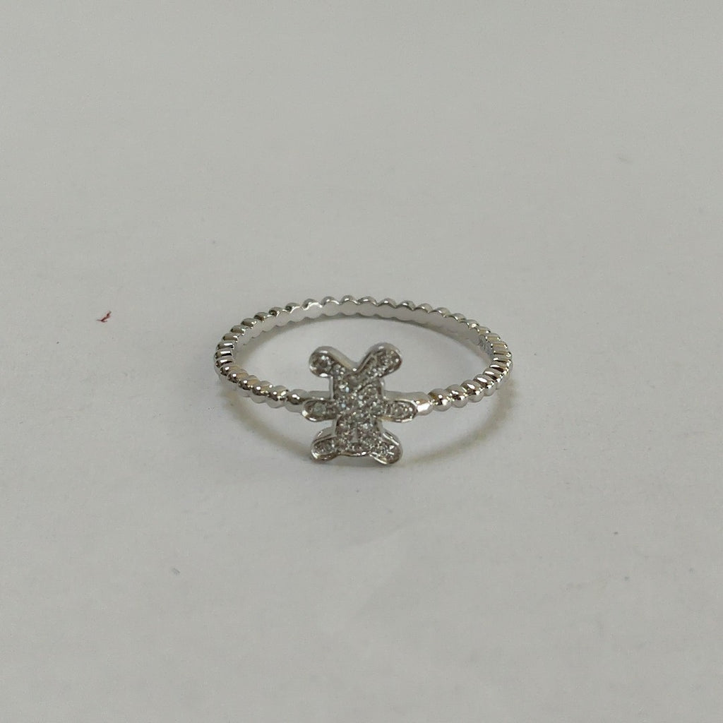 ANILLITO ORO BLANCO 14 K 1.1 GRMS (SEMINUEVO)