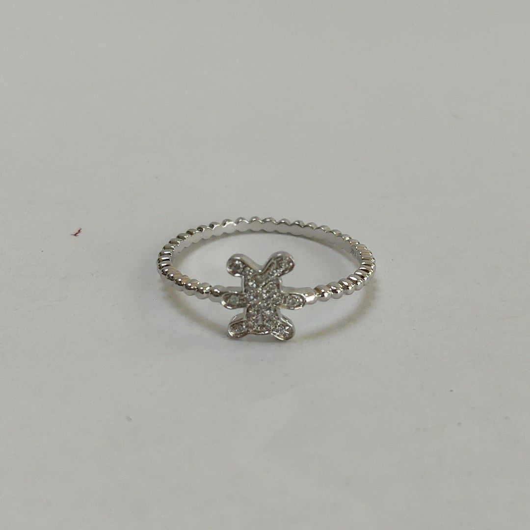 ANILLITO ORO BLANCO 14 K 1.1 GRMS (SEMINUEVO)