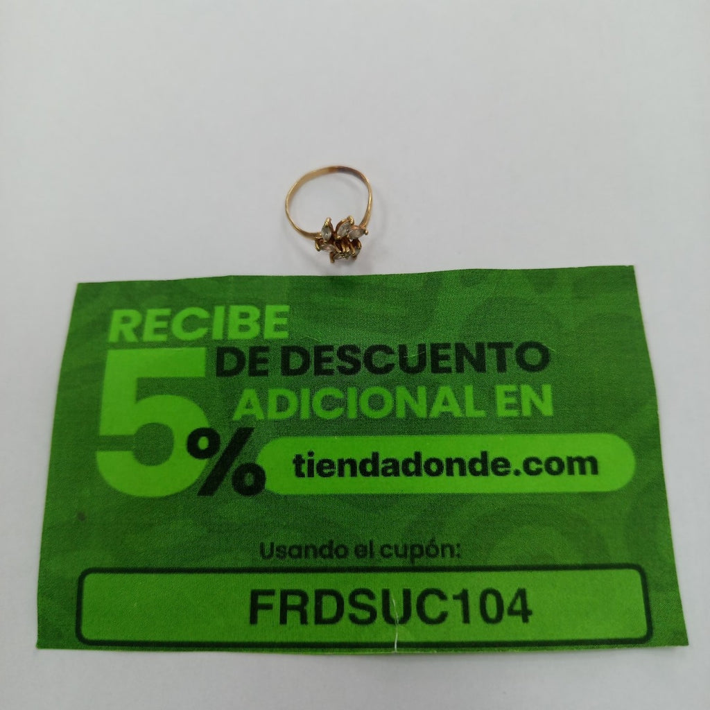 ANILLO ORO 10 K 1.7 GRMS (SEMINUEVO)