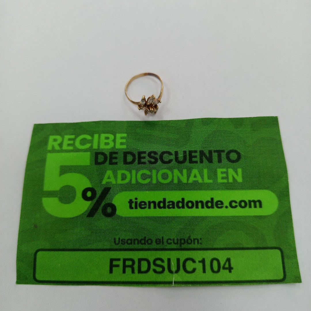 ANILLO ORO 10 K 1.7 GRMS (SEMINUEVO)