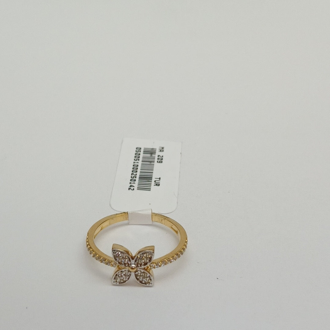 ANILLOS DAMA ORO 14K 2 (NUEVO)