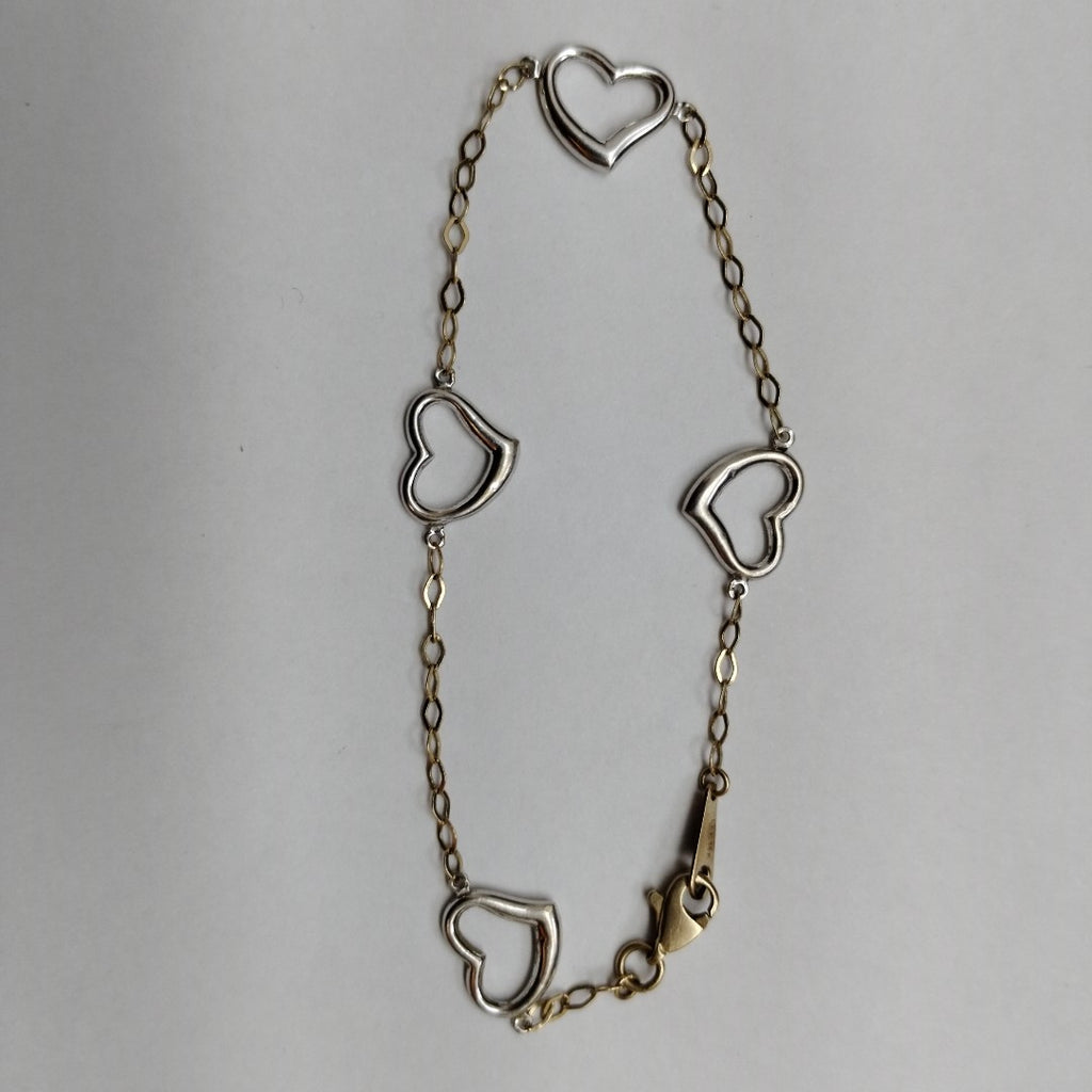 PULSERA ORO, ORO COMBINADO 14 K 1.8 GRMS (SEMINUEVO)