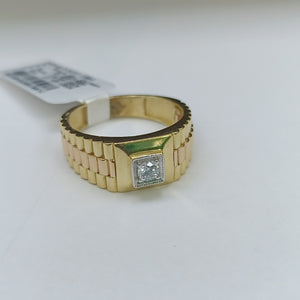 ANILLO ORO 14 K 5.4 GRMS (SEMINUEVO)