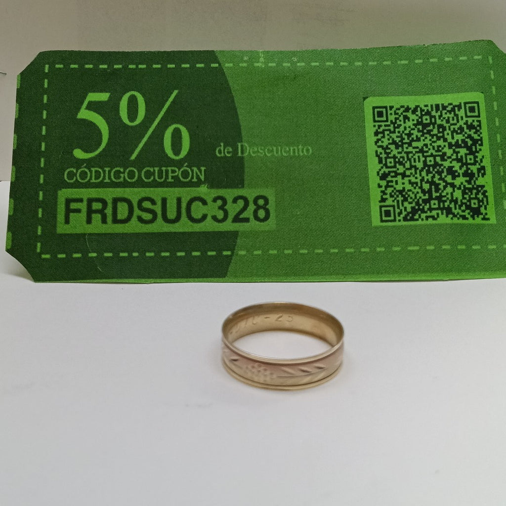 ARGOLLA ORO 14 K 3,10 GRMS (SEMINUEVO)