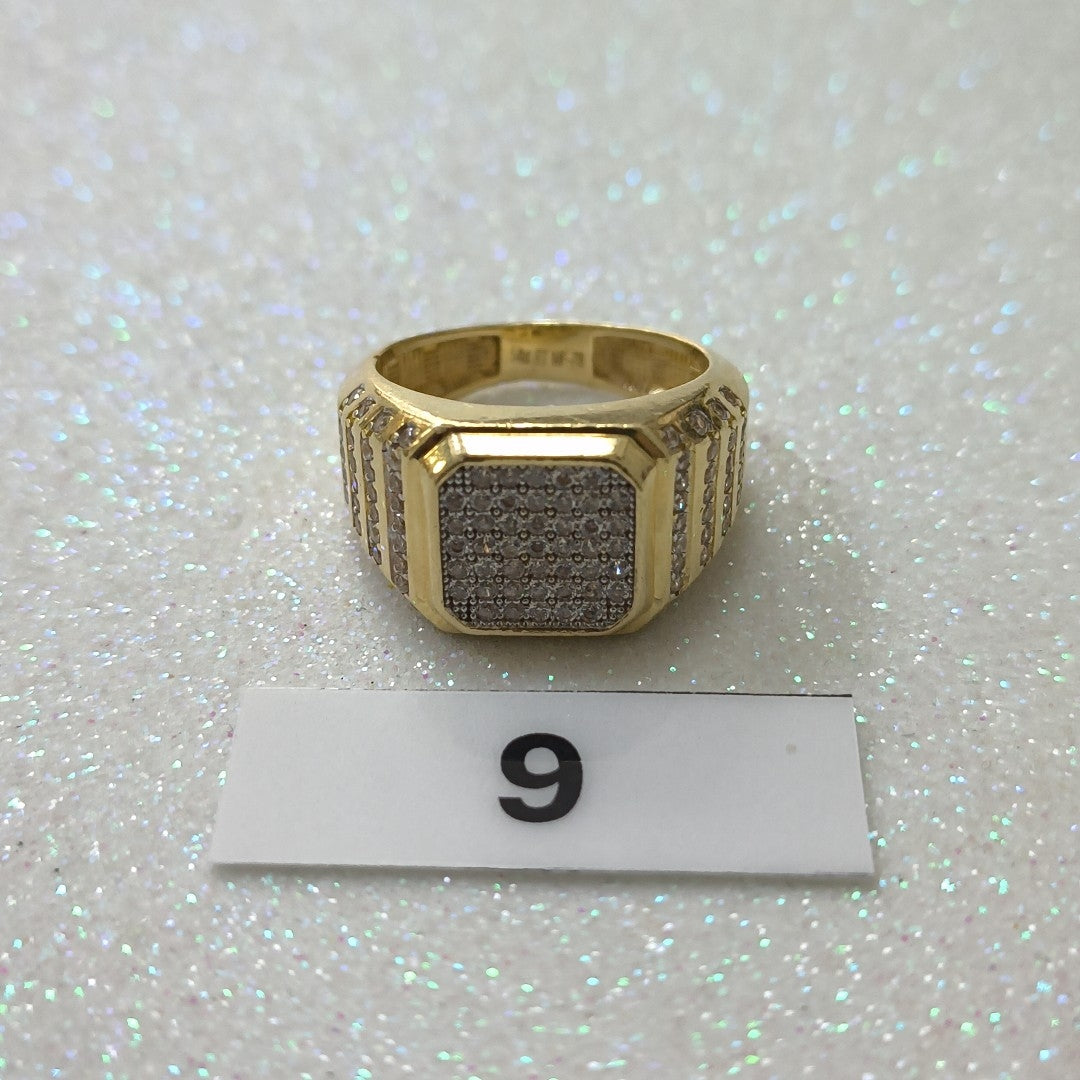 ANILLO ORO 14 K 8.5 GRMS (SEMINUEVO)