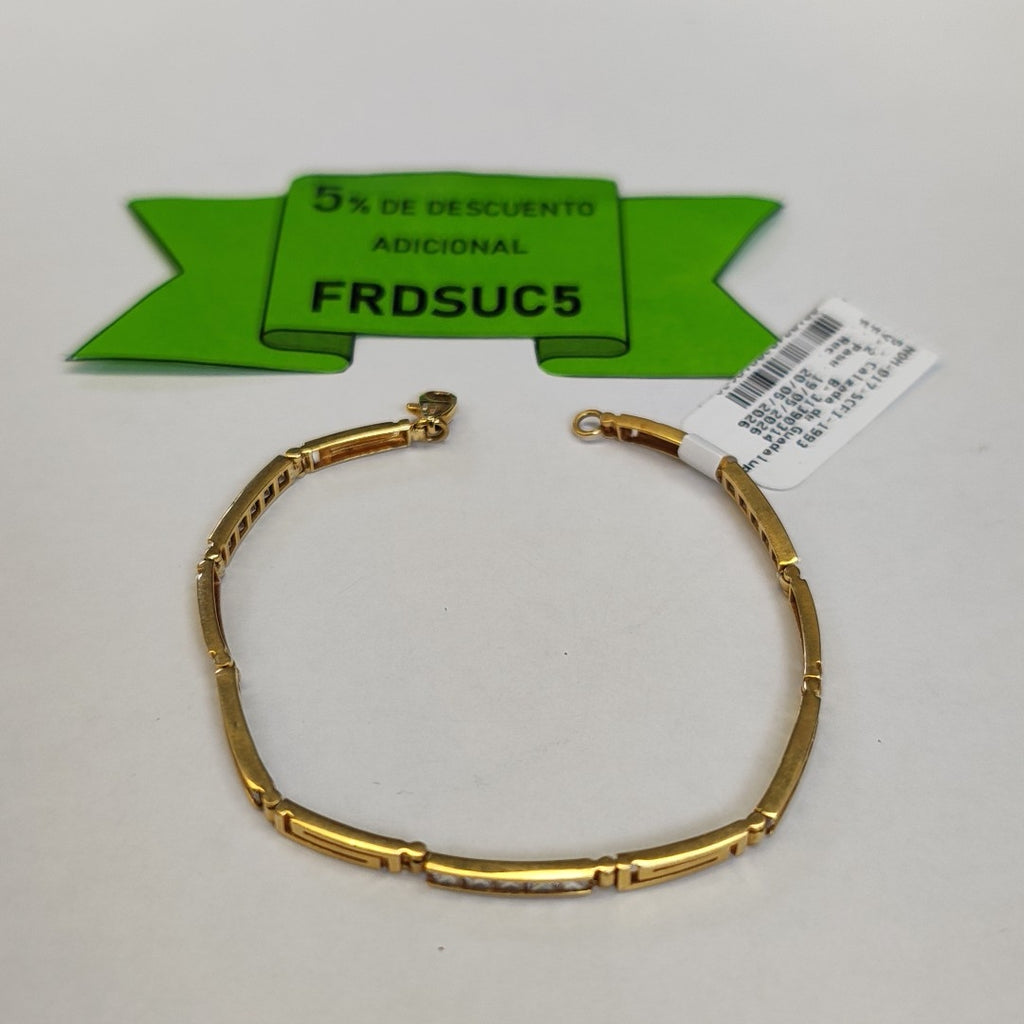 PULSERA ORO 14 K 6.1 GRMS (SEMINUEVO)