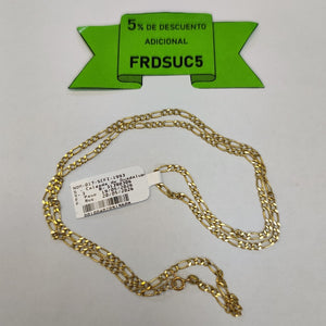 CADENA ORO 14 K 6.5 GRMS (SEMINUEVO)