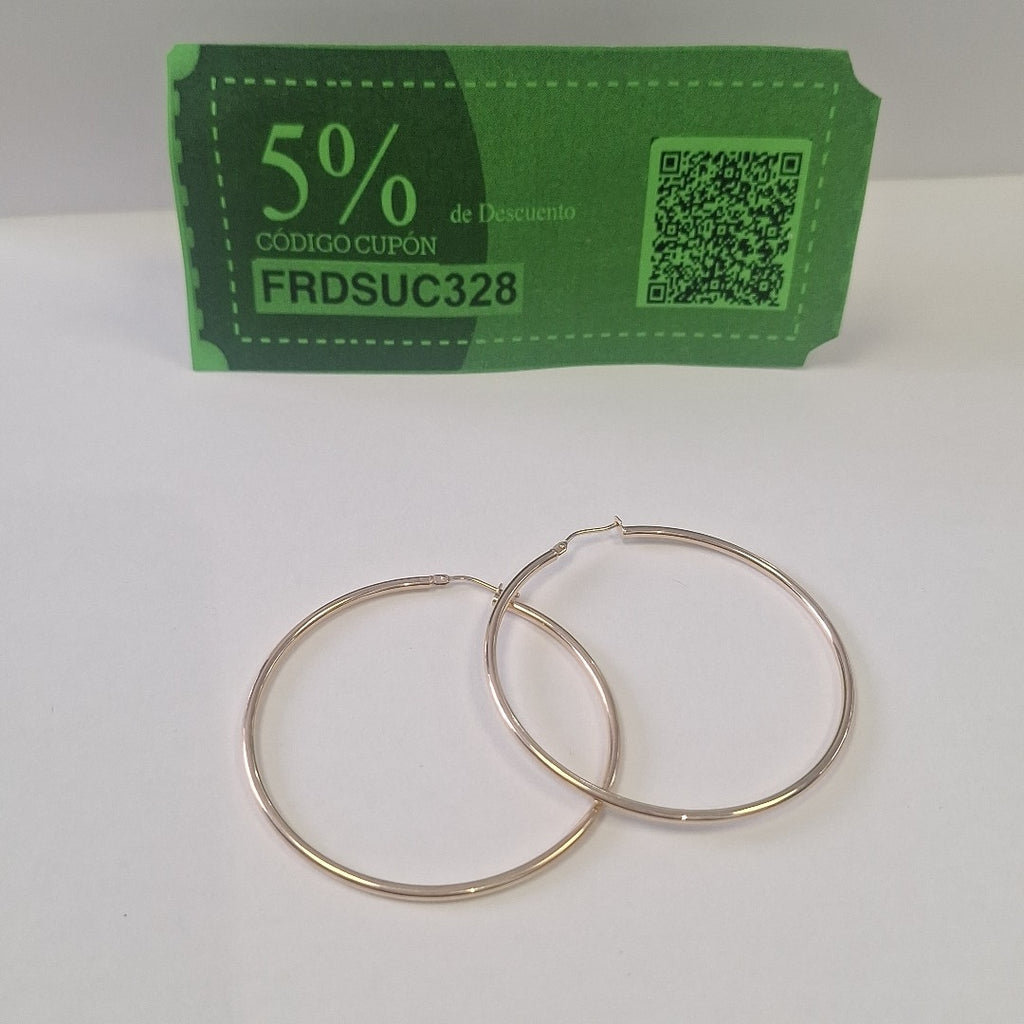 ARRACADAS PAR ORO 14 K 2.6 GRMS (SEMINUEVO)