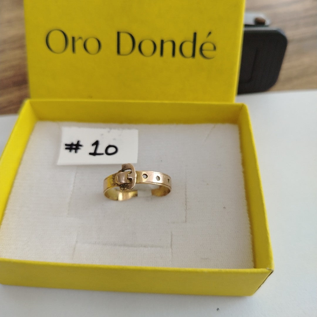 ANILLO ORO 8 K 1,70 GRMS (SEMINUEVO)