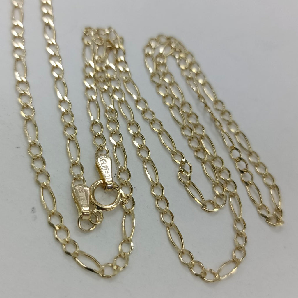 CADENAS TEJIDO 3X1 ORO 10K 50 CM 2.7 GR (NUEVO)