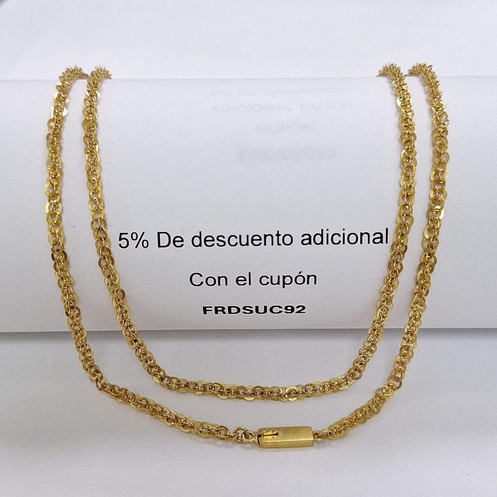 CADENA ORO 14 K 7.4 GRMS (SEMINUEVO)