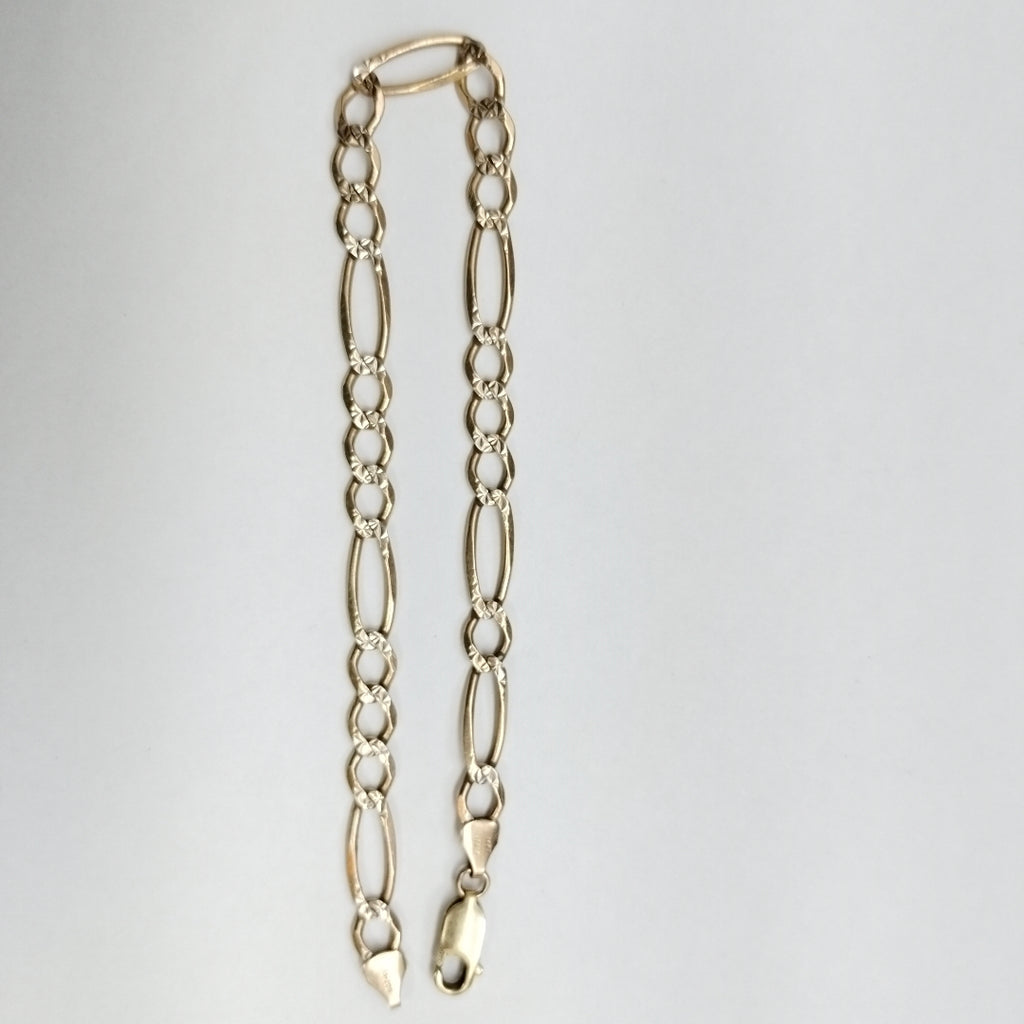 PULSERA ORO, RODIADO 14 K 9.4 GRMS (SEMINUEVO)