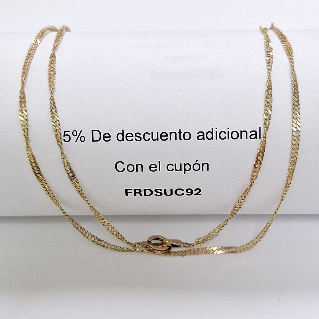 CADENA ORO 14 K 4 GRMS (SEMINUEVO)