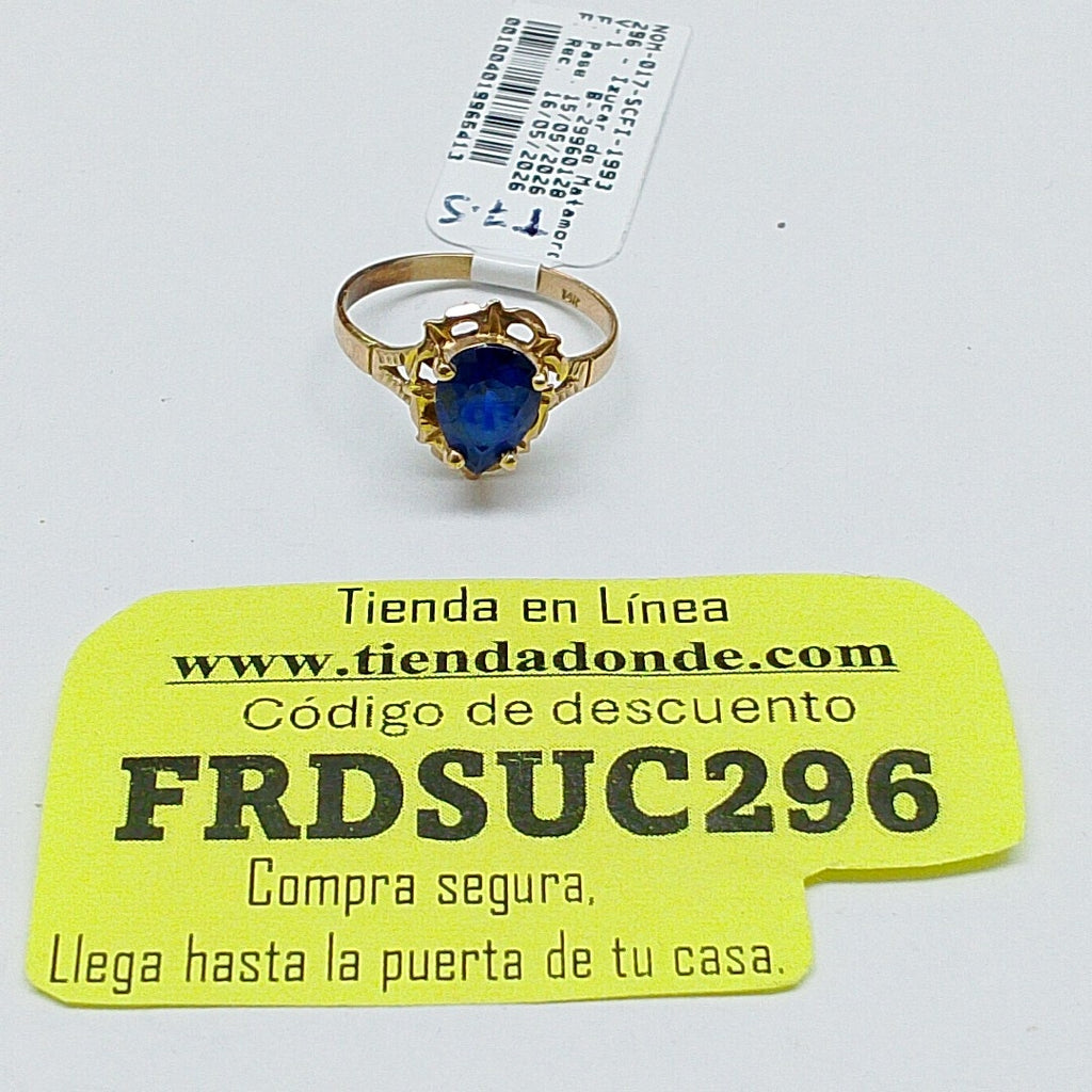 ANILLITO ORO 14 K 2.4 GRMS (SEMINUEVO)