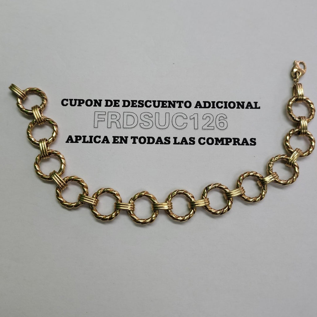PULSERAS DAMA ORO 10K 13.6 (NUEVO)