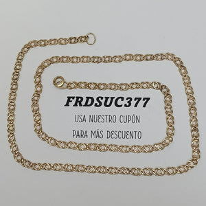 CADENA ORO 8 K 12.4 GRMS (SEMINUEVO)