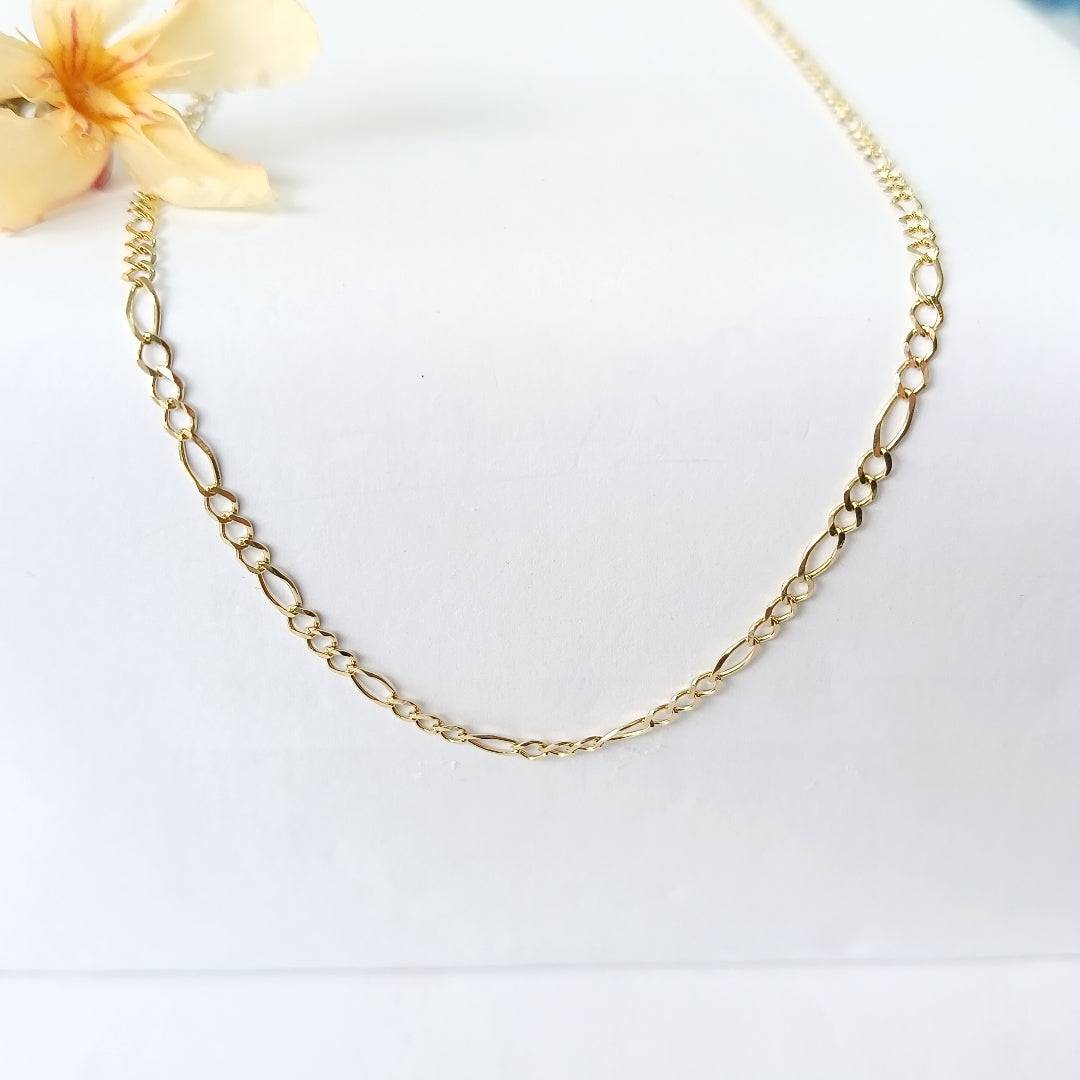 CADENAS 3X1 ORO 14K 55 CM 5.1 GR (NUEVO)