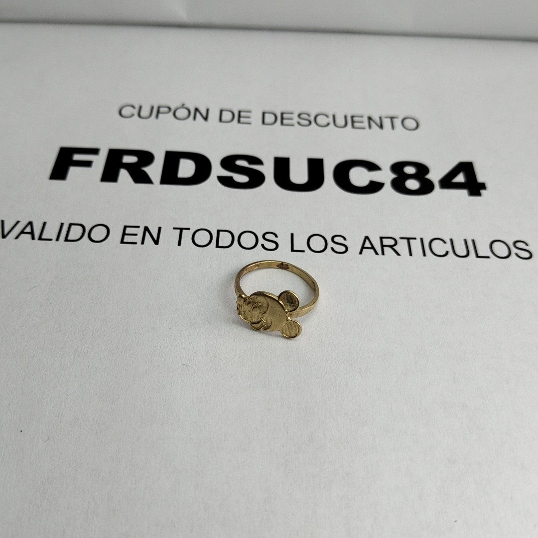 ANILLITO ORO 14 K 1.3 GRMS (SEMINUEVO)
