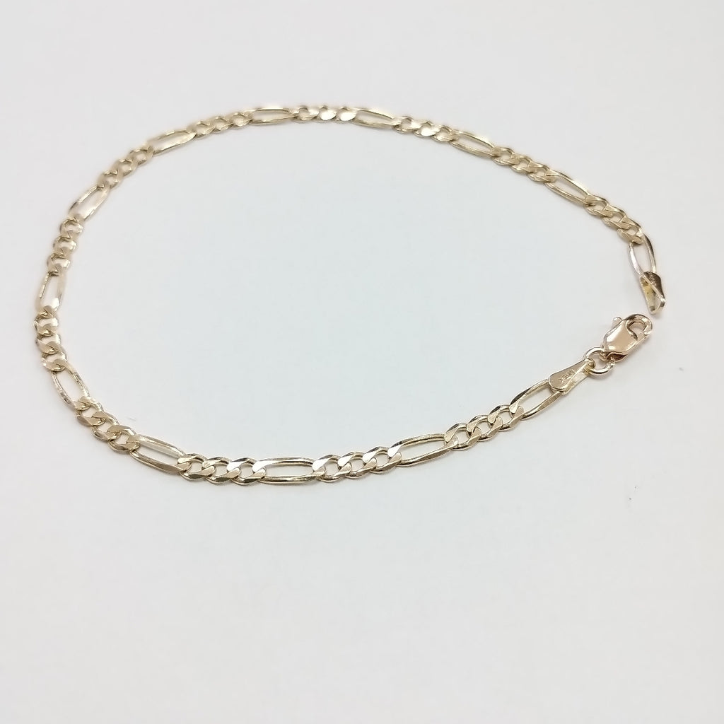 PULSERAS 3X1 ORO 14K 21 CM 3.3 GR (NUEVO)