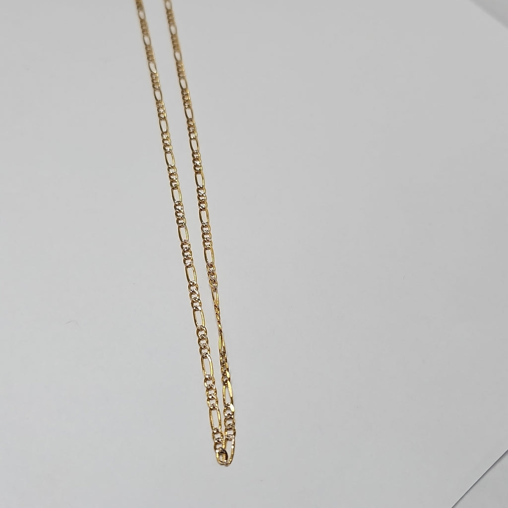 CADENAS TEJIDO 3X1 ORO 14K 55 CM 4.8 GR (NUEVO)