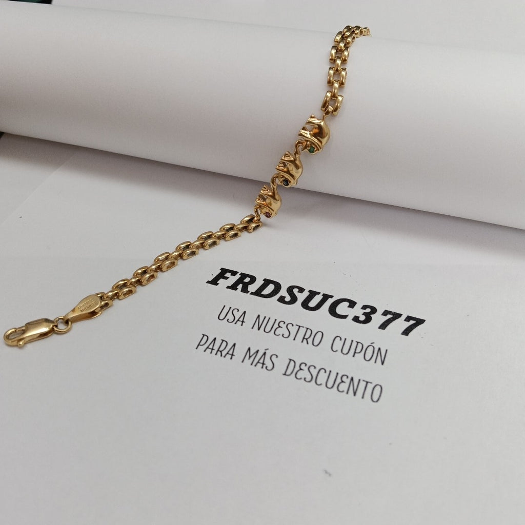PULSERA ORO 14 K 7.7 GRMS (SEMINUEVO)