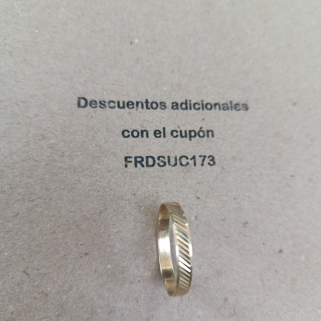 ARGOLLA ORO 10 K 1,30 GRMS (SEMINUEVO)