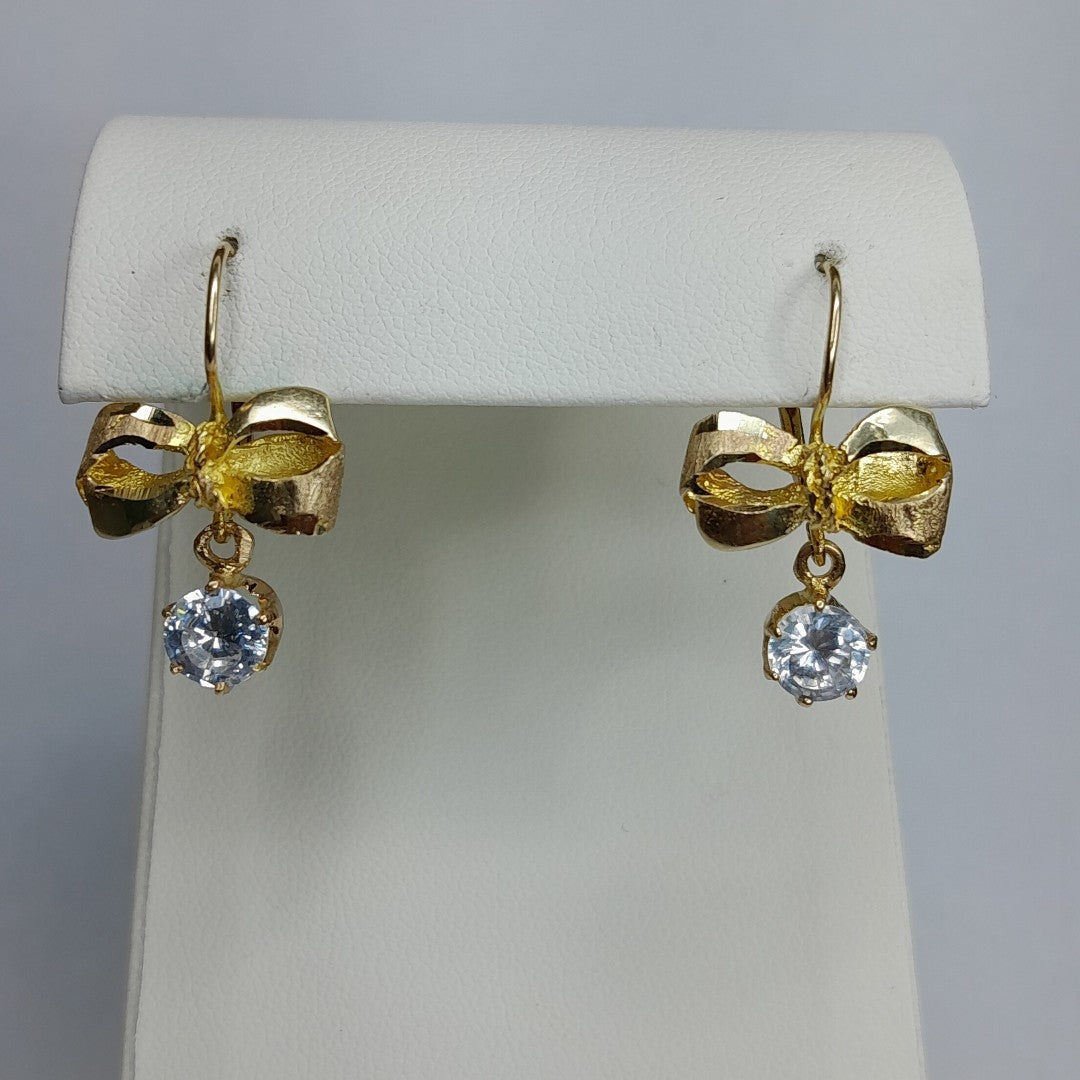 ARETES PAR ORO 8 K 4 GRMS (SEMINUEVO)
