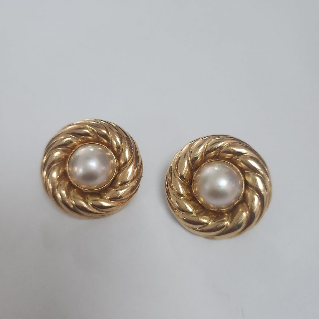 ARETES PAR ORO 18 K 28,70 GRMS (SEMINUEVO)