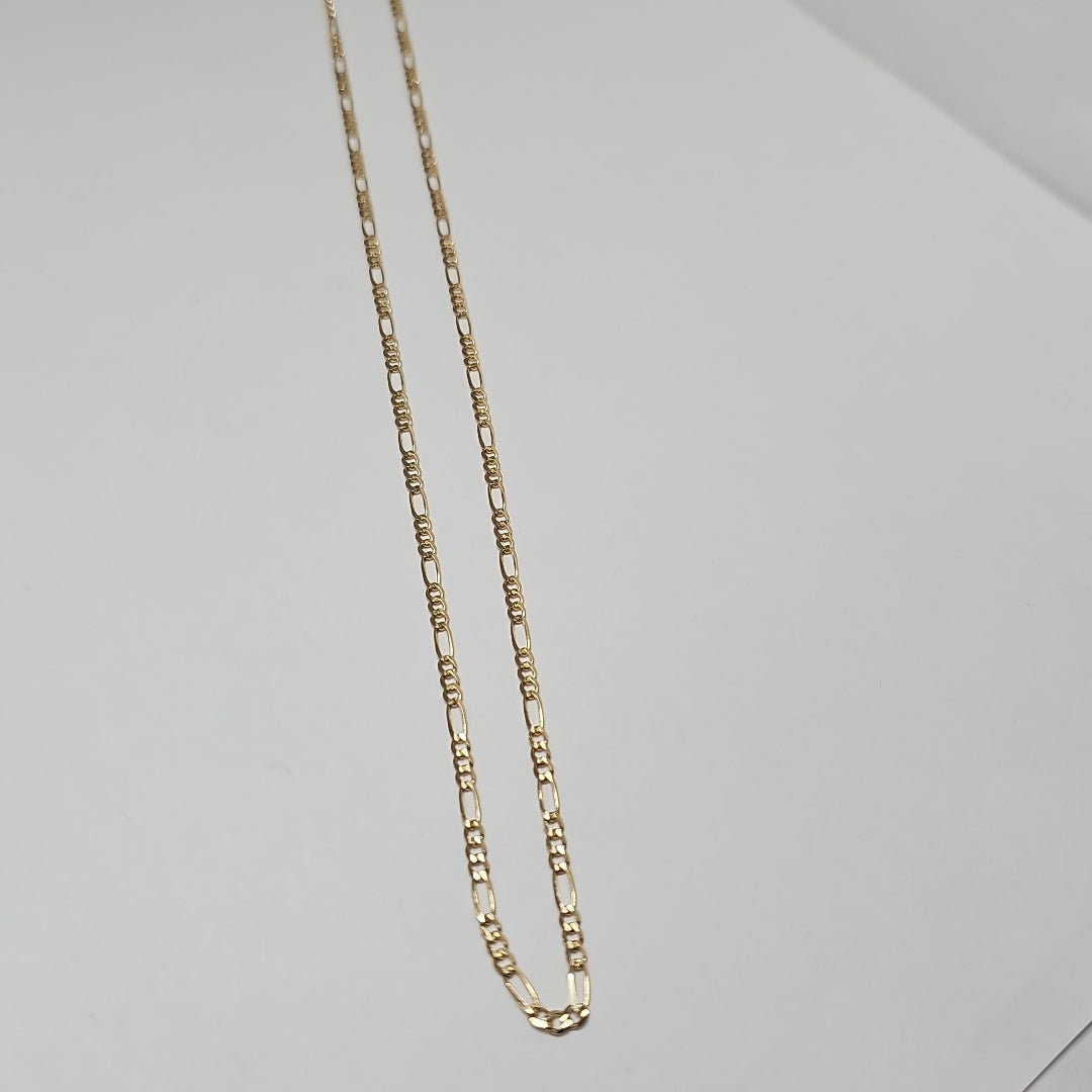 CADENAS 3X1 ORO 14K 55 CM 5.1 GR (NUEVO)