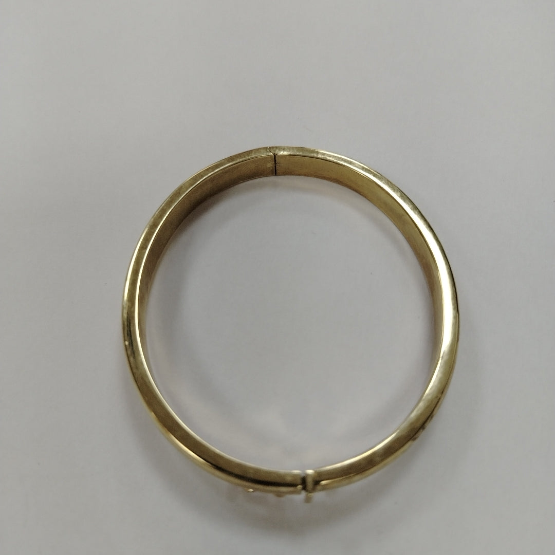 PULSERA RIGIDA ORO 10 K 10.5 GRMS (SEMINUEVO)