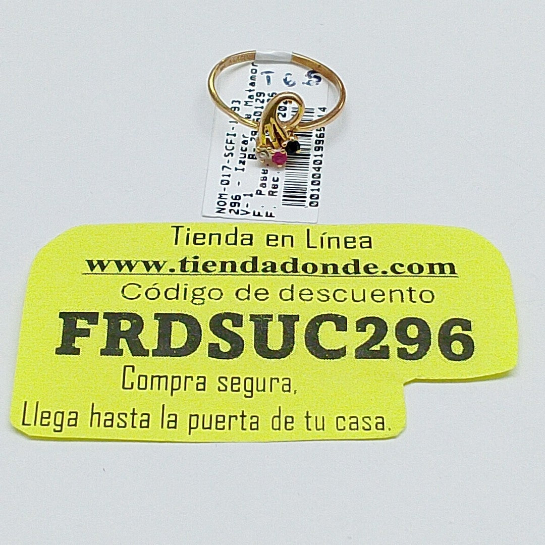 ANILLITO ORO 14 K 1.2 GRMS (SEMINUEVO)