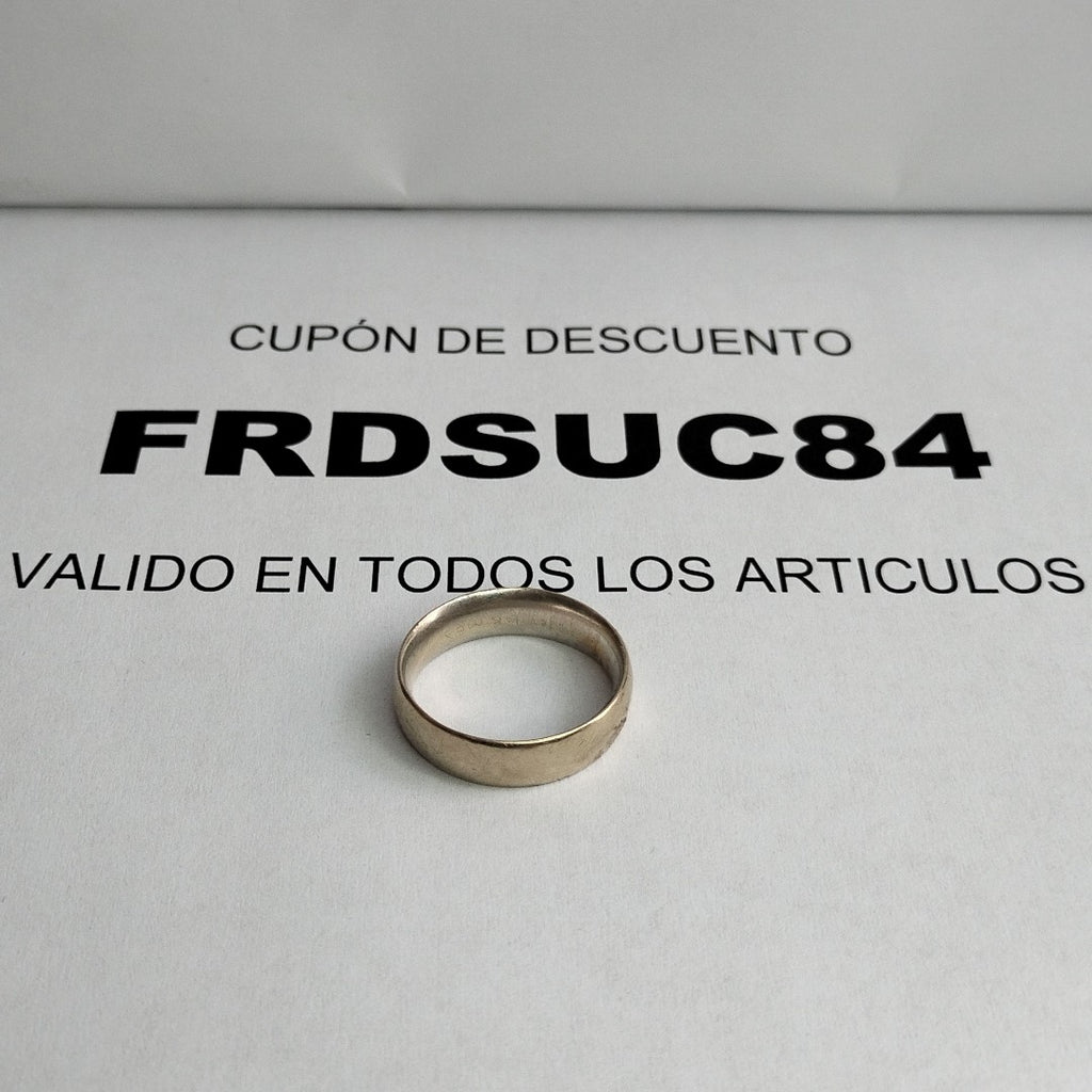 ARGOLLA ORO BLANCO 14 K 3,40 GRMS (SEMINUEVO)