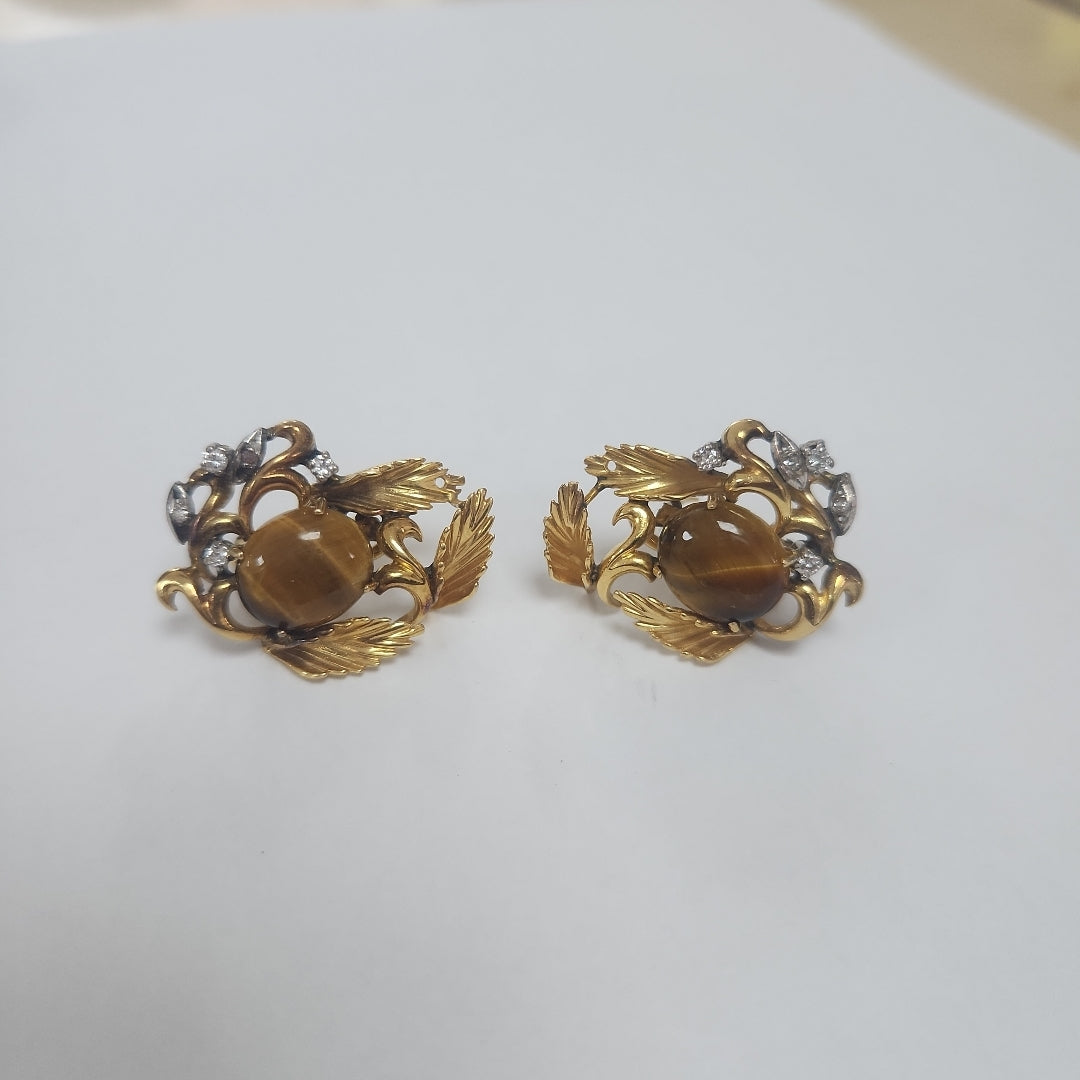 ARETES PAR ORO 14 K 13.8 GRMS (SEMINUEVO)
