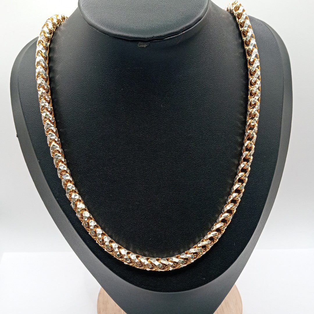 CADENA ORO,RODIADO 14 K 144,50 GRMS (SEMINUEVO)