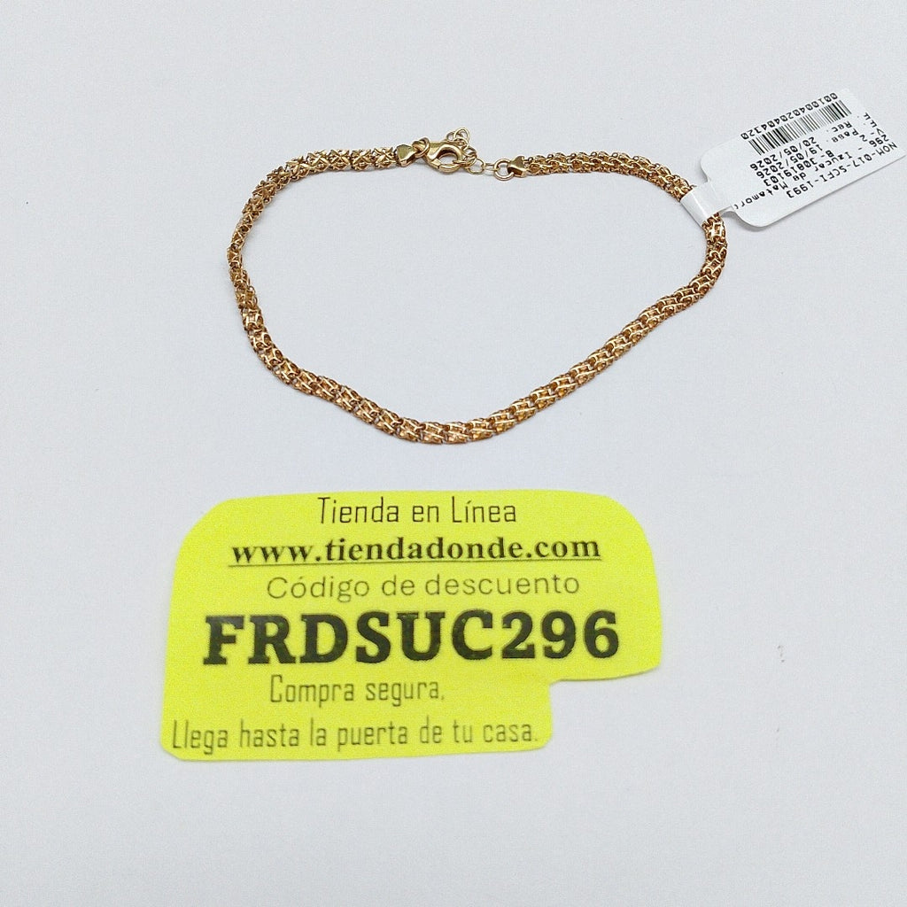 PULSERA ORO 10 K 2.7 GRMS (SEMINUEVO)