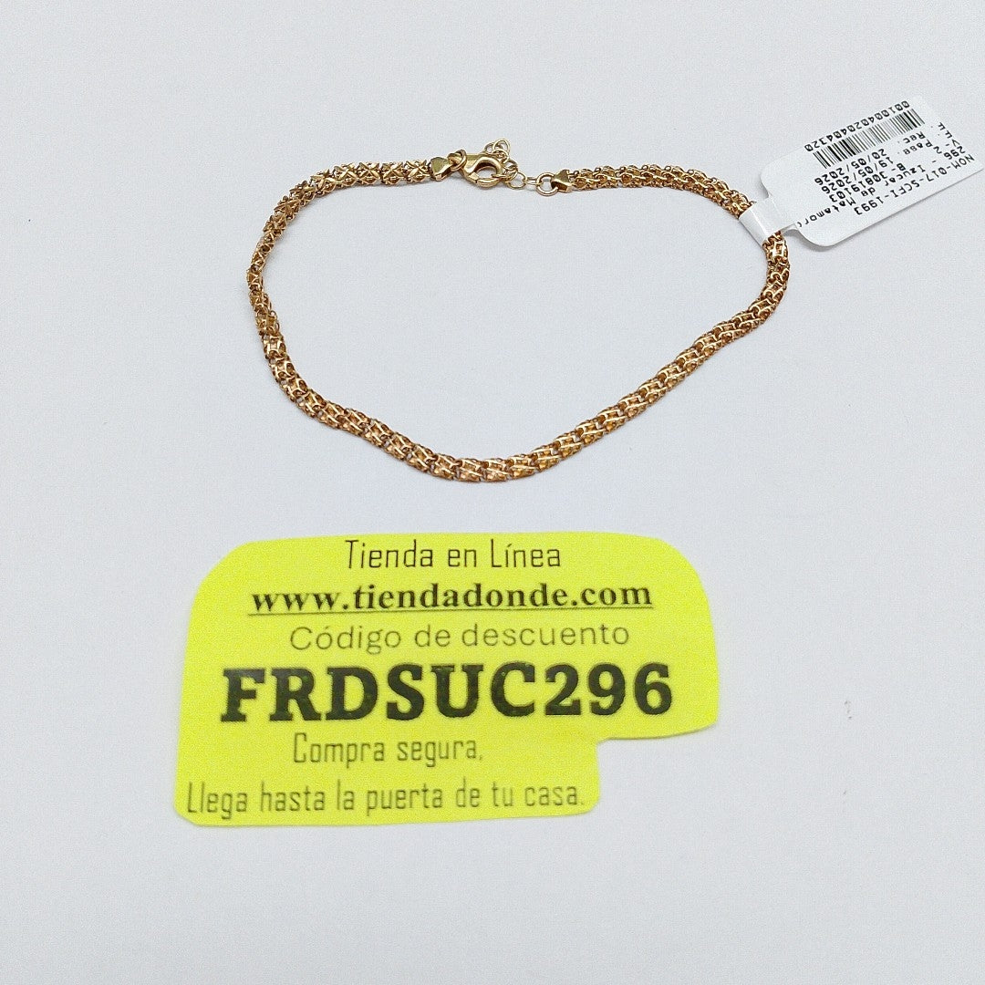 PULSERA ORO 10 K 2.7 GRMS (SEMINUEVO)