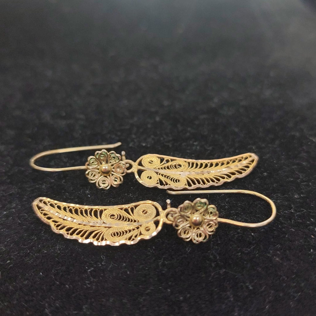 ARETES PAR ORO 8 K 2.8 GRMS (SEMINUEVO)