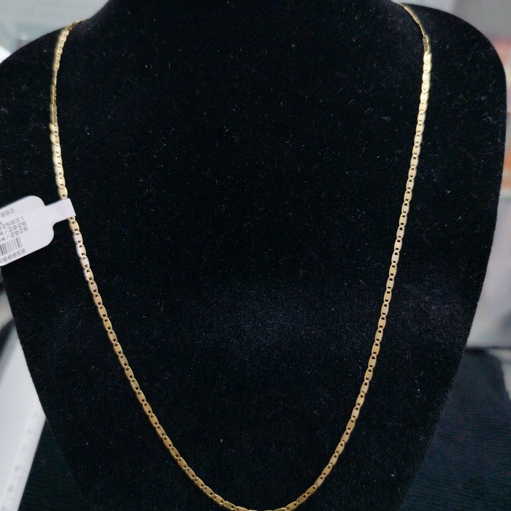 CADENA ORO COMBINADO 10 K 1,60 GRMS (SEMINUEVO)