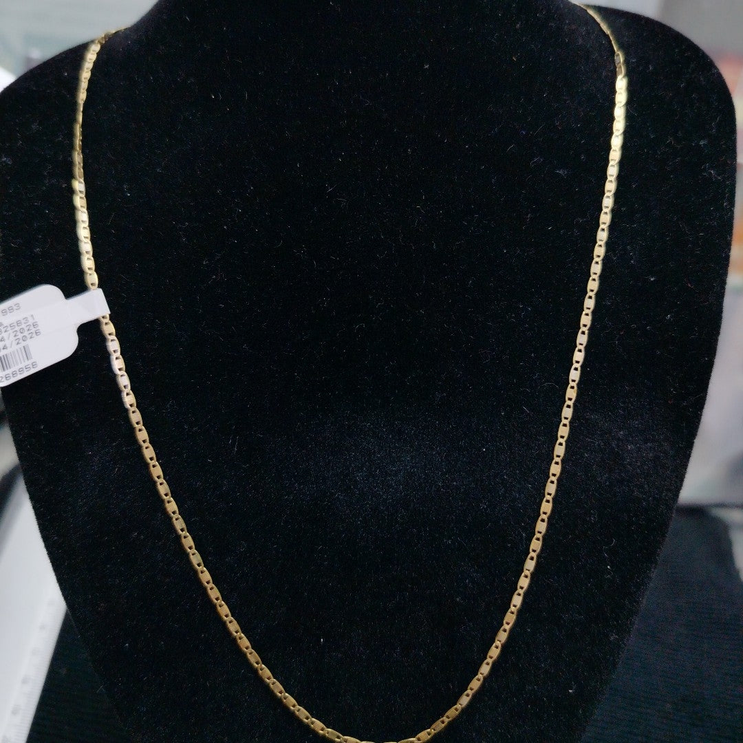 CADENA ORO COMBINADO 10 K 1,60 GRMS (SEMINUEVO)