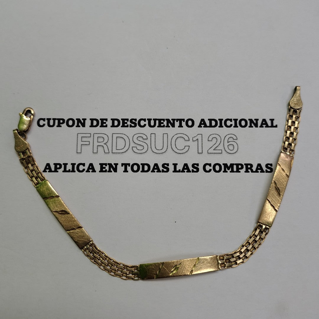 PULSERA ORO 10 K 4.4 GRMS (SEMINUEVO)