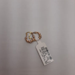 ARRACADAS PAR ORO 14 K 1 GRMS (SEMINUEVO)