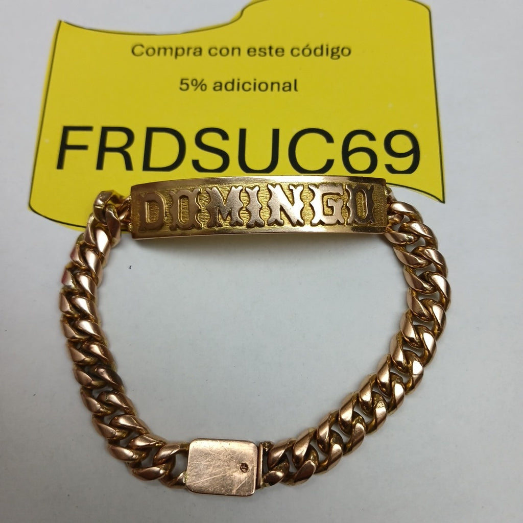 ESCLAVA ORO 8 K 38.8 GRMS (SEMINUEVO)